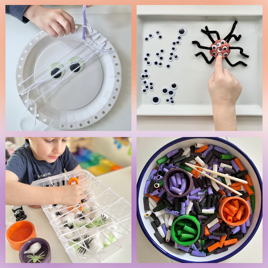 4 Fine Motor Skill Activities for the Spooky Season!!