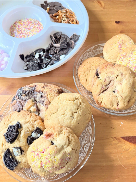 DIY Dairy Free Loaded 'Crumbl' Style Cookies!!