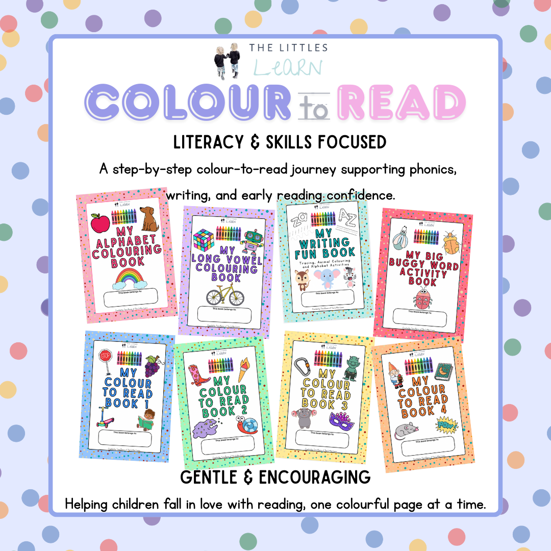 Introducing the Colour-to-Read Series – Fun, Hands-On Learning for Early Readers
