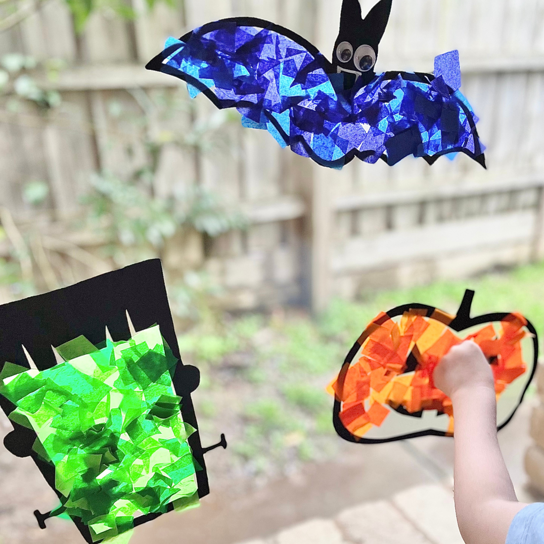 Super Spooky Suncatcher Craft