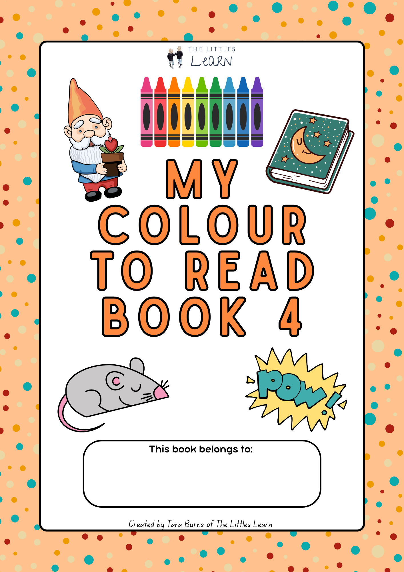 My Colour to Read Book Four- PDF Digital Download