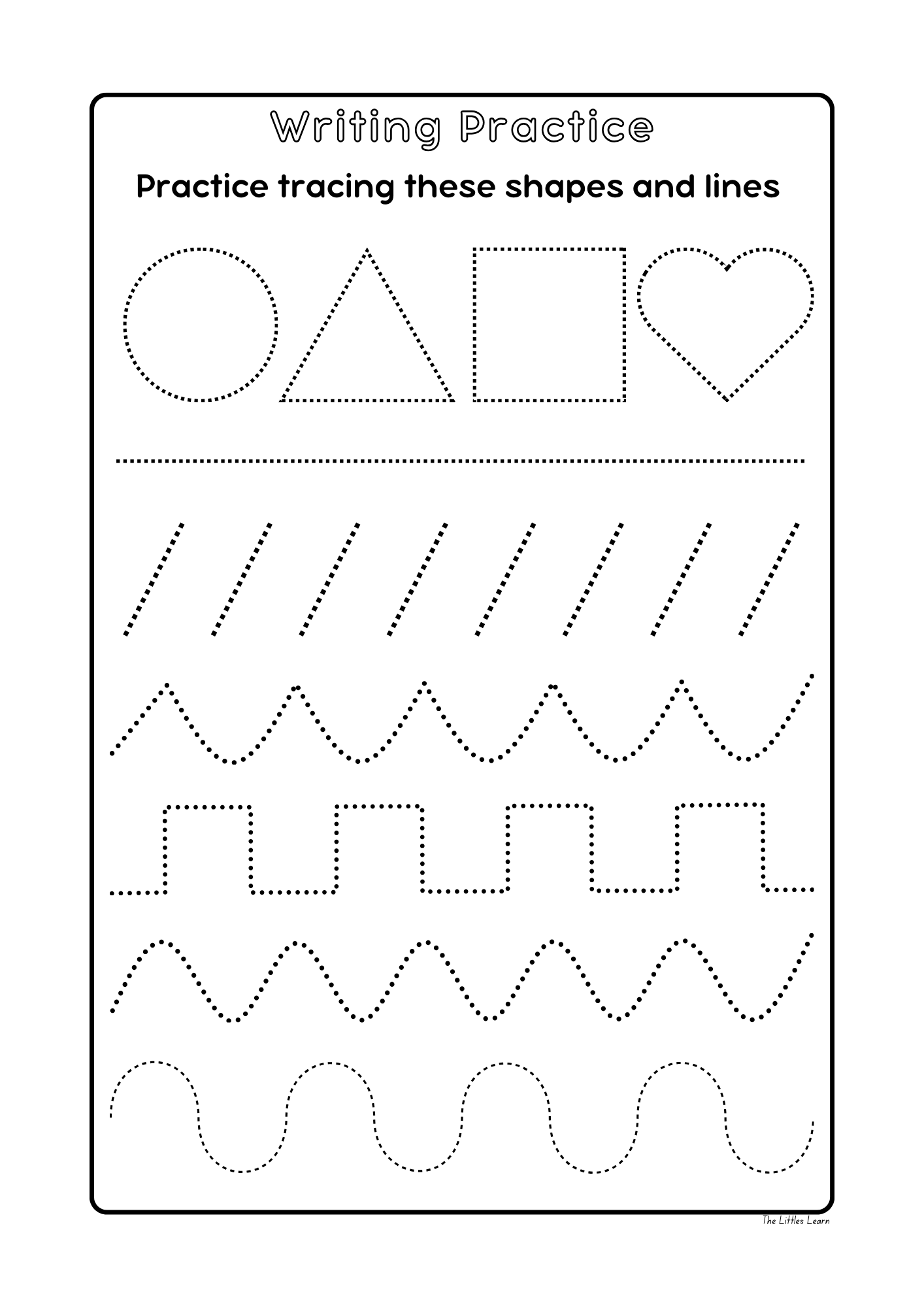 My Writing Fun Book - PDF Digital Download