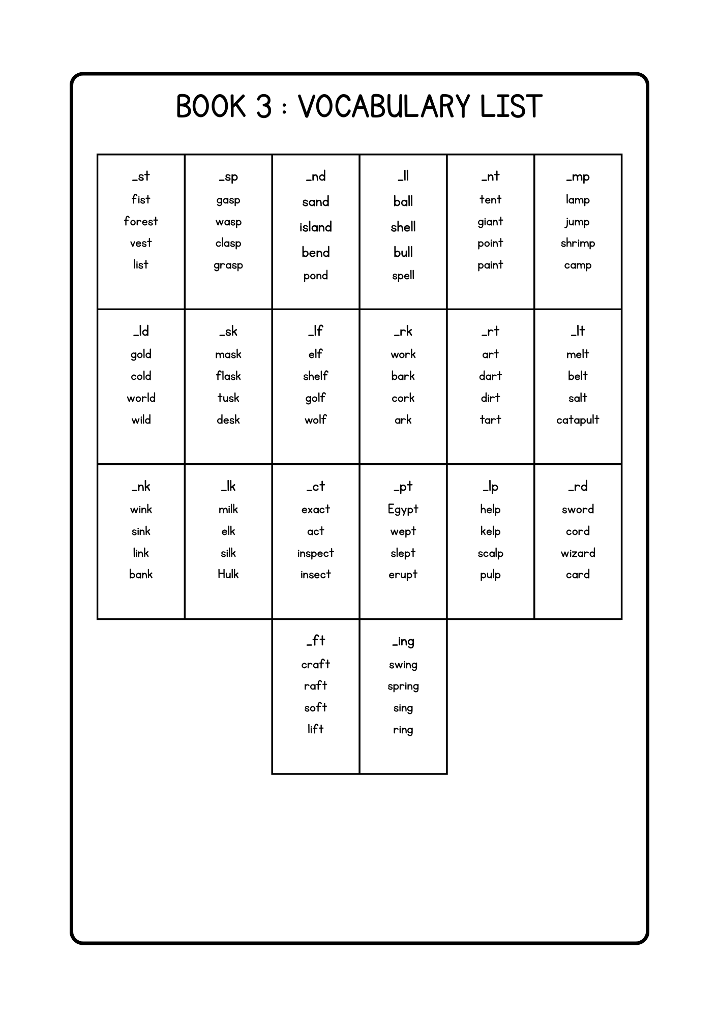 My Colour to Read Book Three- PDF Digital Download