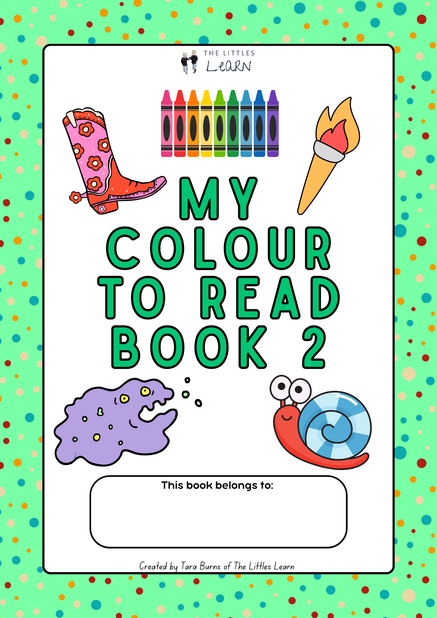 My Colour to Read Book Two - PDF Digital Download