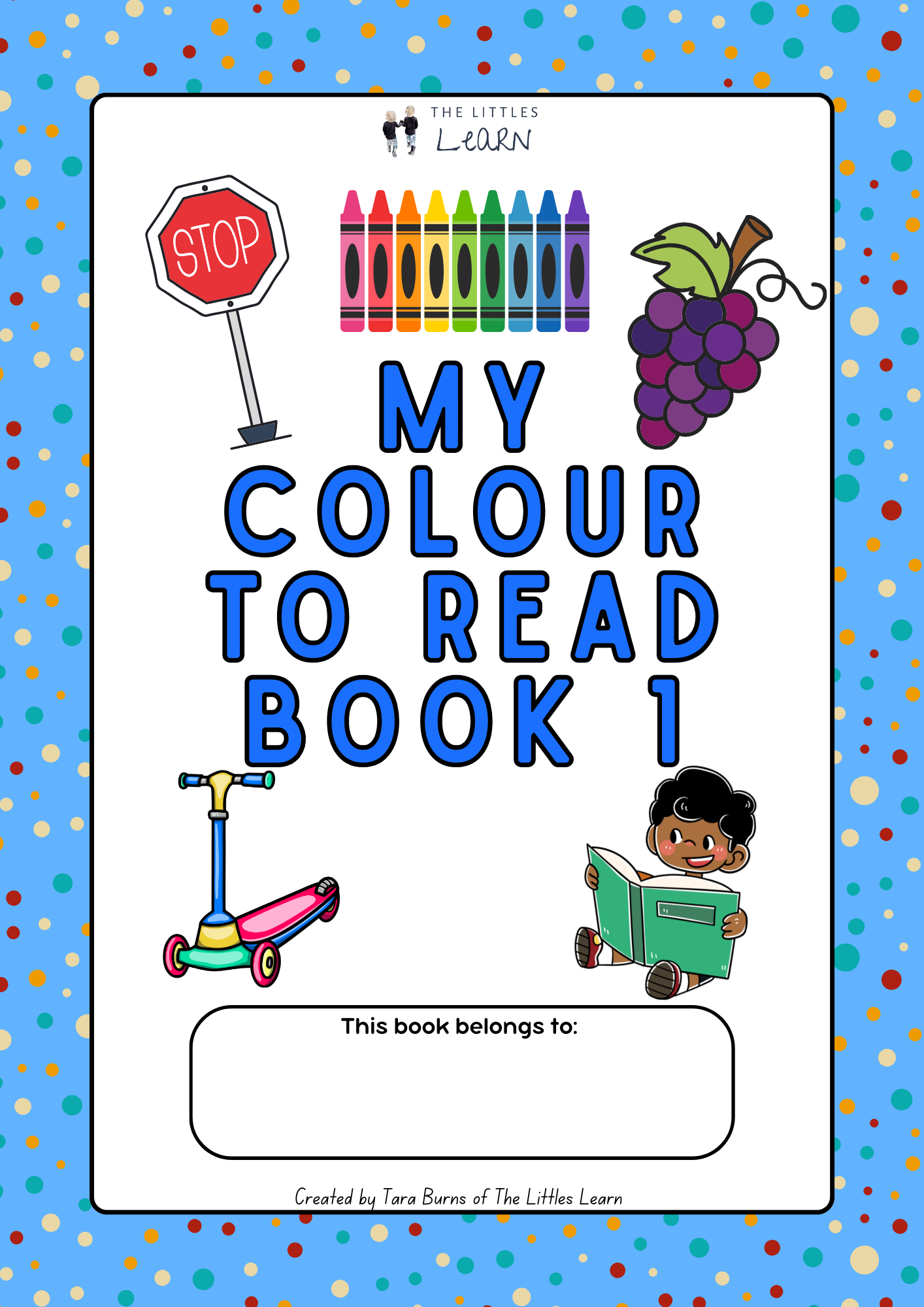 My Colour to Read Book One - PDF Digital Download