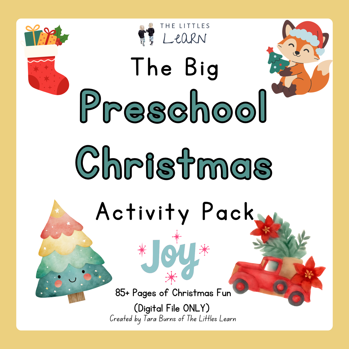 Big Christmas Activity Pack - PDF Digital Download